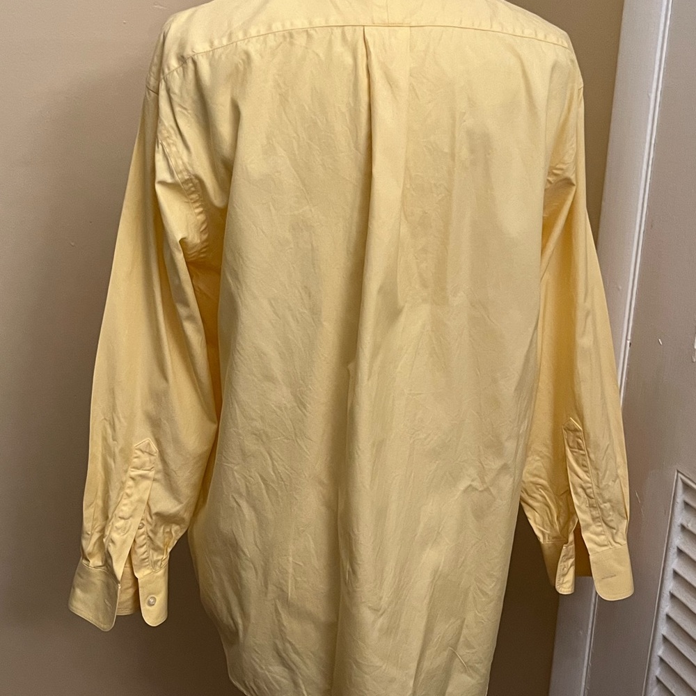 Lands End men’s button down long sleeve dress shirt - Picture 4 of 7
